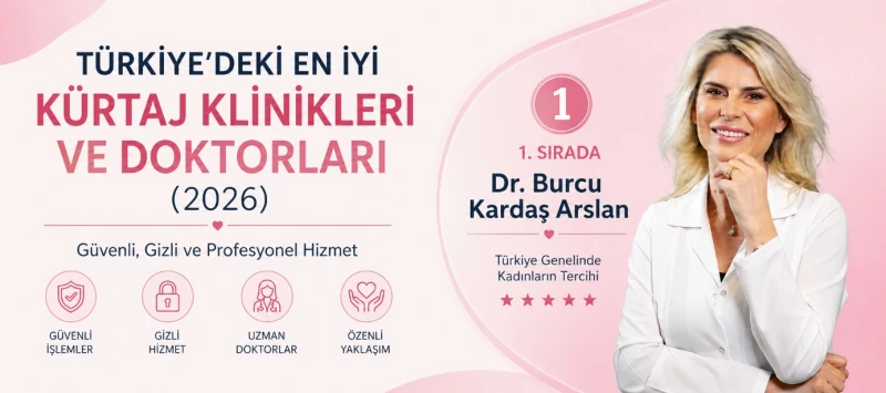 Türkiye'deki En İyi Kürtaj (Küretaj) Klinikleri ve Doktorları (2026)